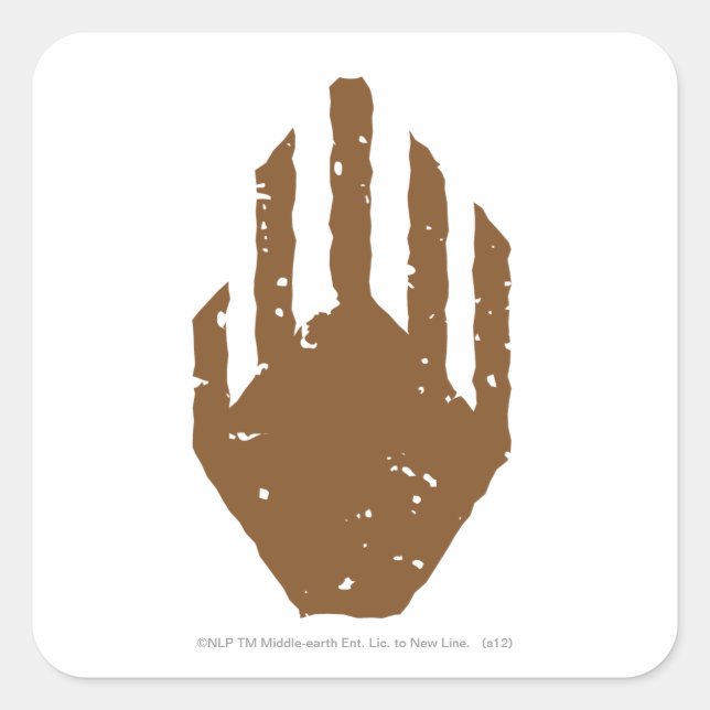 Hand of Saruman Square Sticker (Front)