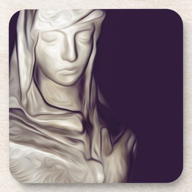 hand on heart coaster (Front)