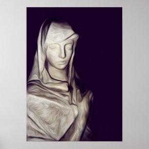 hand on heart poster