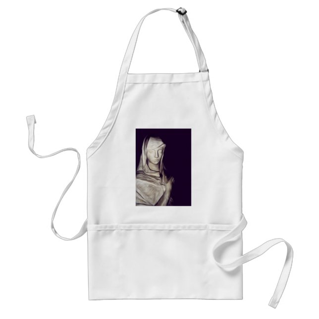 hand on heart standard apron (Front)