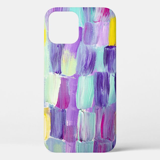 Hand Painted Abstract Art Background Case-Mate iPhone Case (Back)