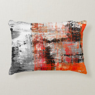 hand painted abstract backgroundabstract,art,oil, decorative cushion