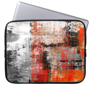 hand painted abstract backgroundabstract,art,oil, laptop sleeve
