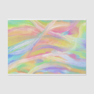 Hand Painted Abstract Painting Gift Tissue Paper