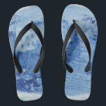Hand Painted Blue Willow Ginger Jars Toile Thongs<br><div class="desc">Original Art by Dawne

My painting of a blue and white platter that makes a nice design on other things as well.

**** Most of my DESIGNS can be TRANSFERRED to other products here on #zazzle !!   Just ask an assistant for help!

These have matching plates,  placemats,   and napkins!</div>