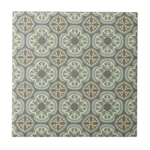 hand painted ceramic elegant tiles