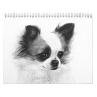 Hand Painted Chihuahua Portraits Calendar