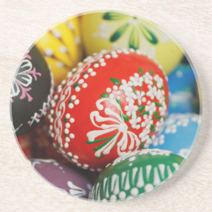 Hand-Painted Eggs Coaster