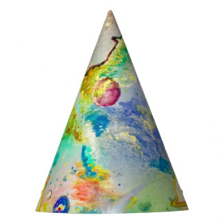 Hand Painted Galaxy Party Hat