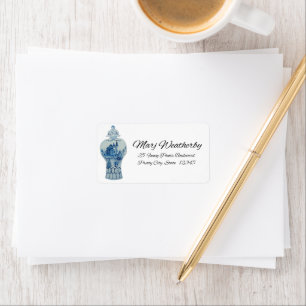 Hand Painted Ginger Jar Label