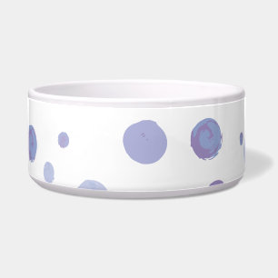 hand painted polka dots