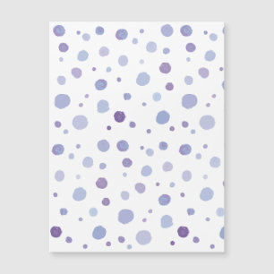 hand painted polka dots