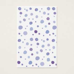 hand painted polka dots