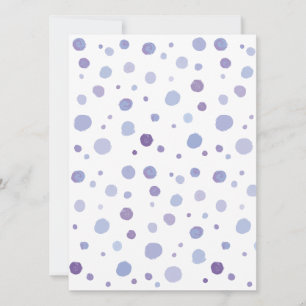 hand painted polka dots