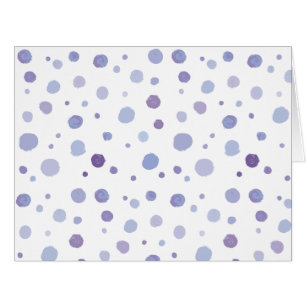 hand painted polka dots