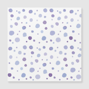 hand painted polka dots