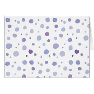 hand painted polka dots