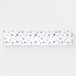 hand painted polka dots banner