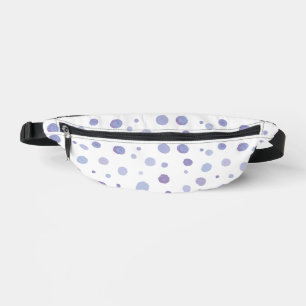 hand painted polka dots bum bags