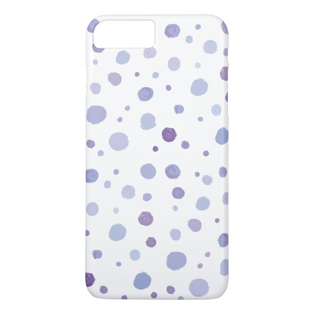 hand painted polka dots Case-Mate iPhone case (Back)
