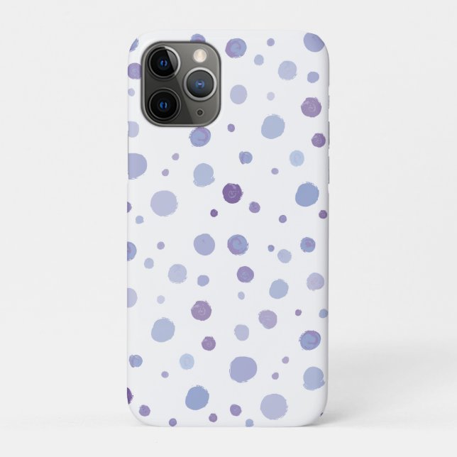 hand painted polka dots Case-Mate iPhone case (Back)