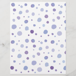 hand painted polka dots flyer