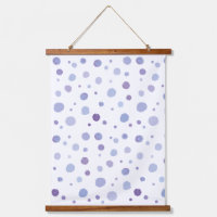 hand painted polka dots