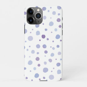 hand painted polka dots iPhone 11Pro case