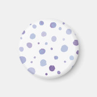 hand painted polka dots