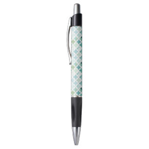 Hand Painted Turquoise Pattern