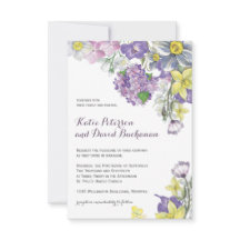 Hand painted water colour narcissus daffodil