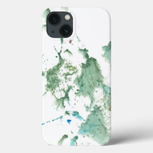 hand painted watercolor iPhone 13 case