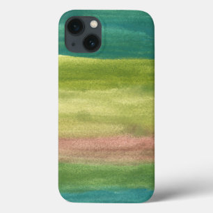 hand painted watercolor iPhone 13 case
