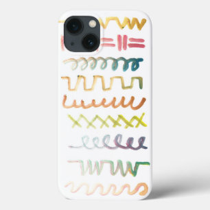 hand painted watercolor iPhone 13 case