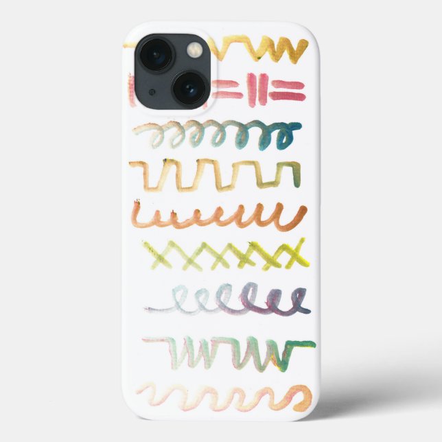 hand painted watercolor Case-Mate iPhone case (Back)