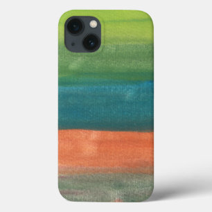 hand painted watercolor iPhone 13 case