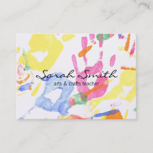 Hand Painting Business Card