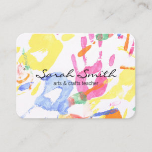 Hand Painting Business Card