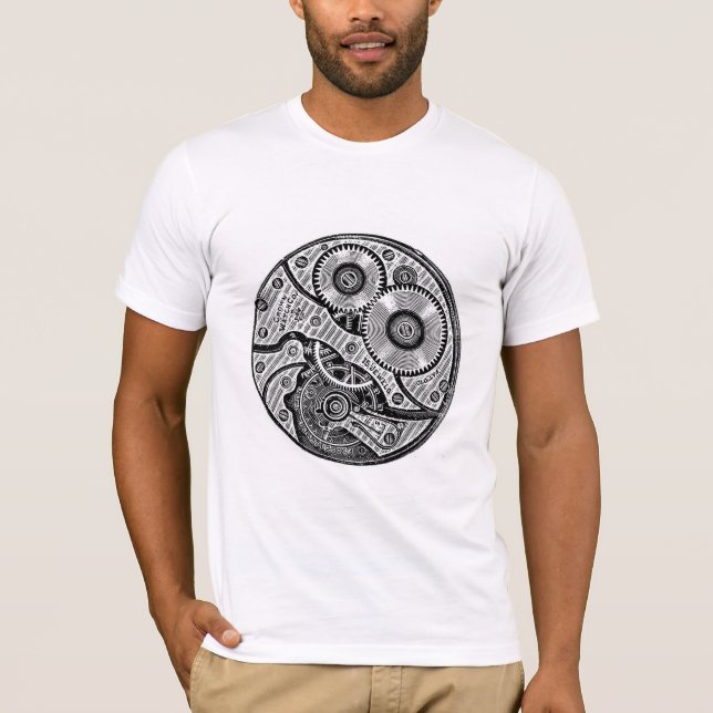 Hand Pocket Watch Mechanism T-Shirt (Front)