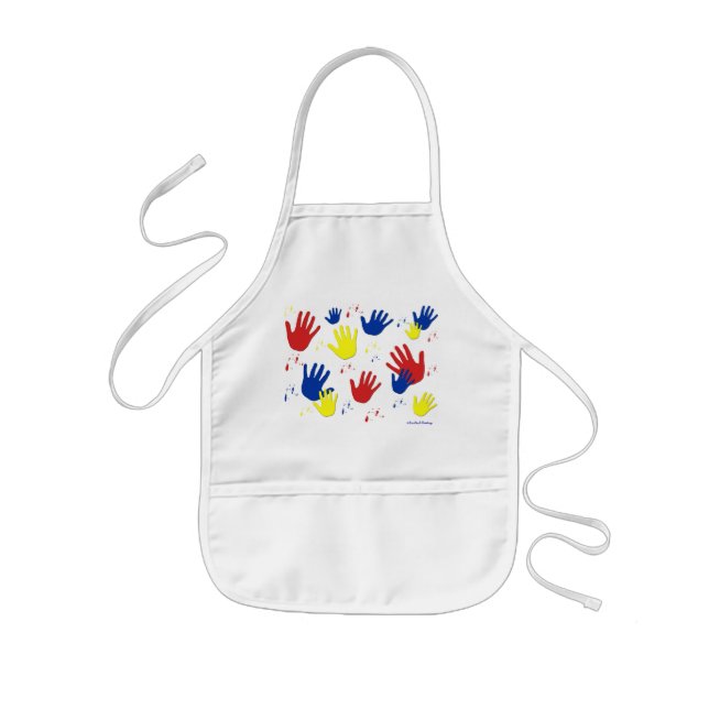 Hand Print Child's Apron (Front)