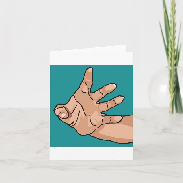 Hand Reaching Card (Creator Uploaded)
