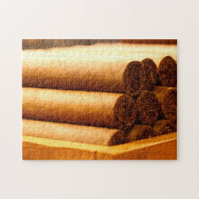 Hand Rolled Cigars from La Romana DR. Jigsaw Puzzle (Horizontal)