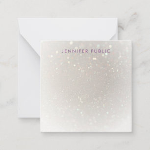 Hand Script Monogram Custom Glamour Template