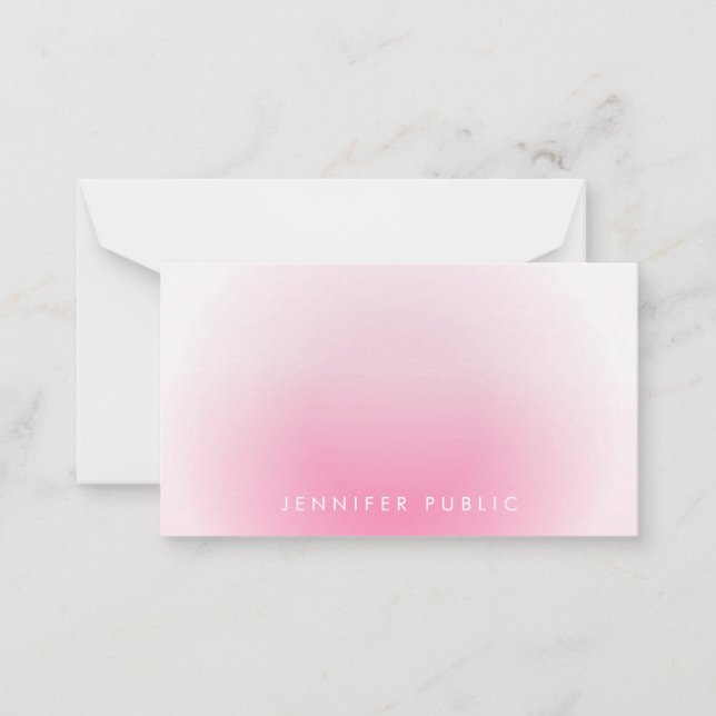 Hand Script Monogrammed Custom Template (Front)