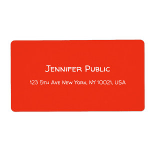 Hand Script Red White Template Christmas Shipping