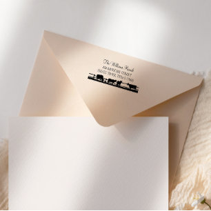 Hand Scripted Ranch Self-inking Stamp