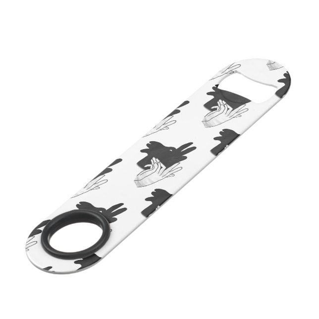 Hand Silhouette Billy Goat Grey (Back Angled)