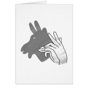 Hand Silhouette Billy Goat Grey