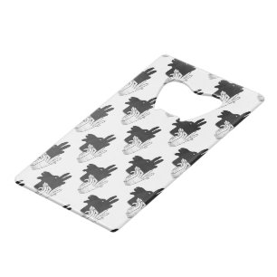 Hand Silhouette Billy Goat Grey