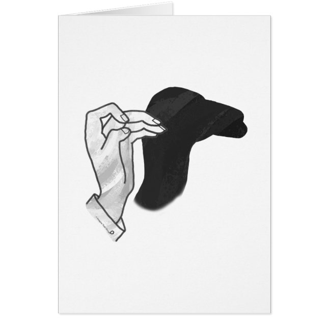 Hand Silhouette Camel (Front)